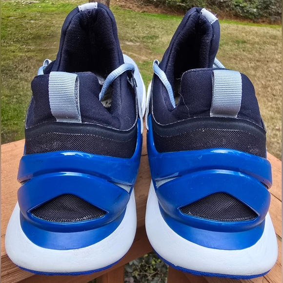 Sz 13 Men's NIKE FLEXMETHOD TR Obsidian/Game Royal Mist Training Shoes - Picture 5 of 8